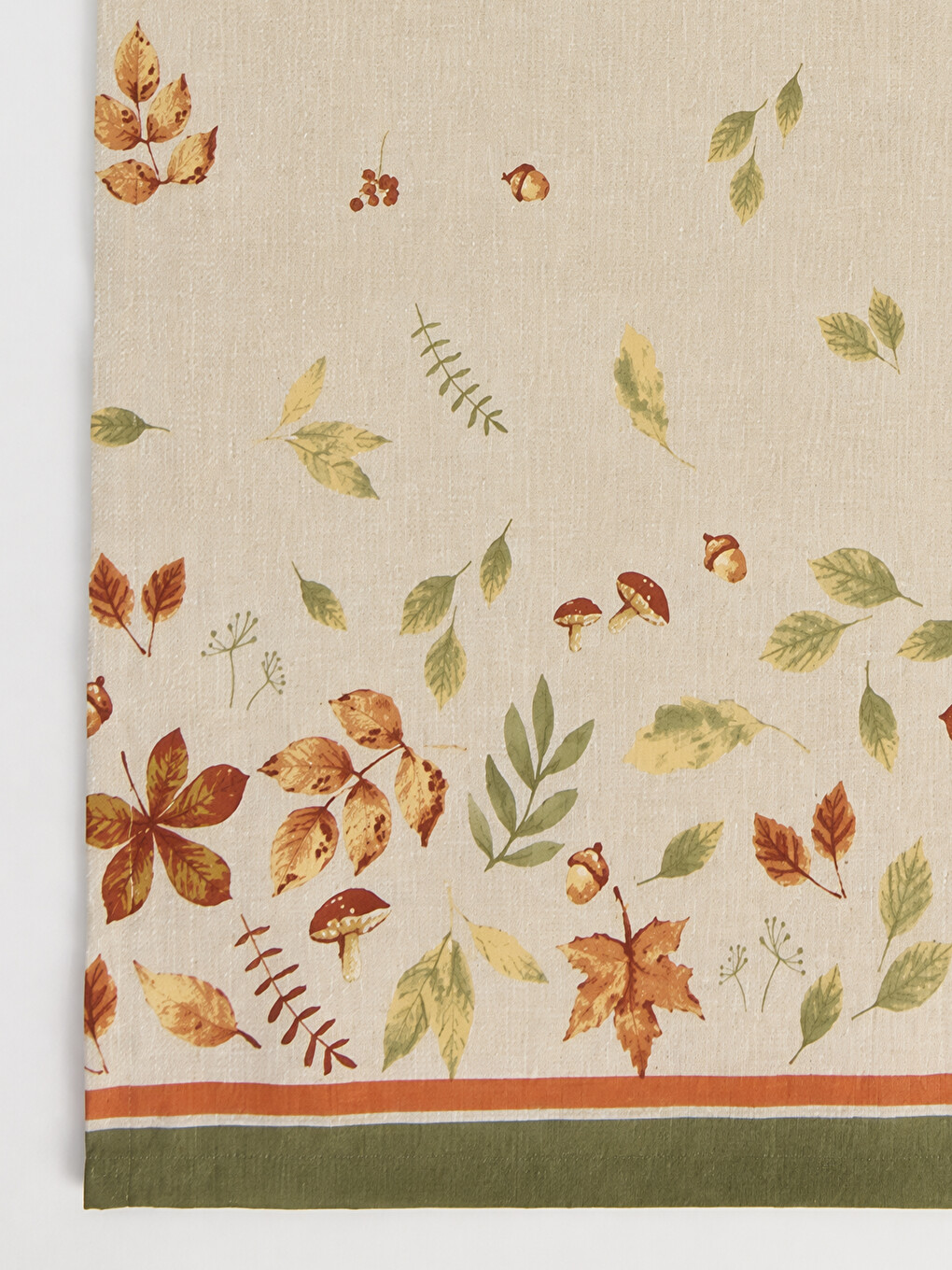 Autumn Themed Tablecloth 150x220 Cm-1