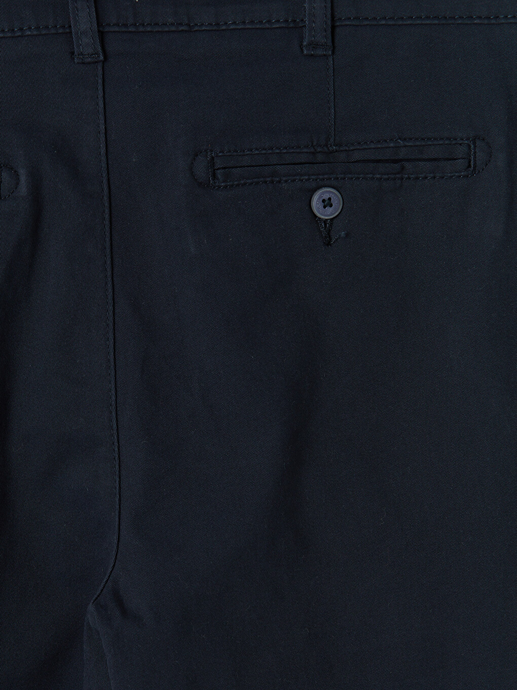 Man Navy Chino Trousers-7