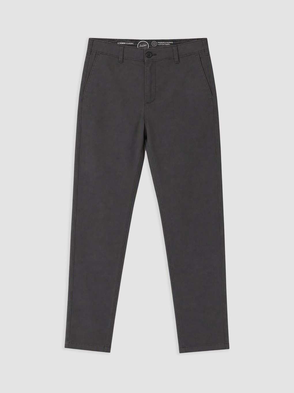 Mashkull Jeshil Pantallona Chino-3
