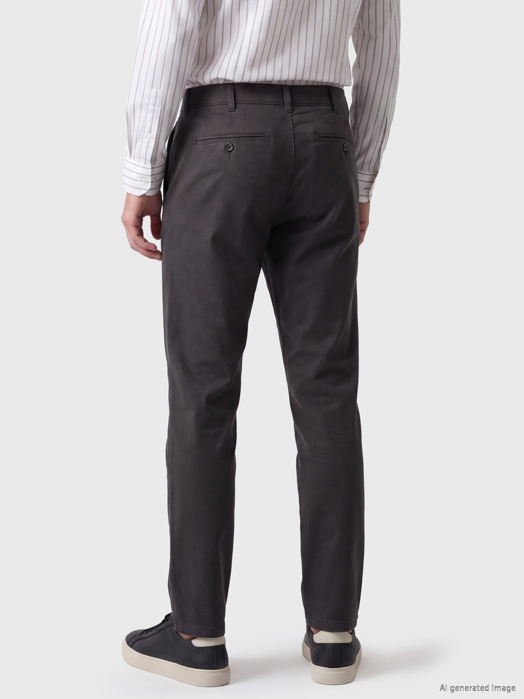 Mashkull Jeshil Pantallona Chino-2