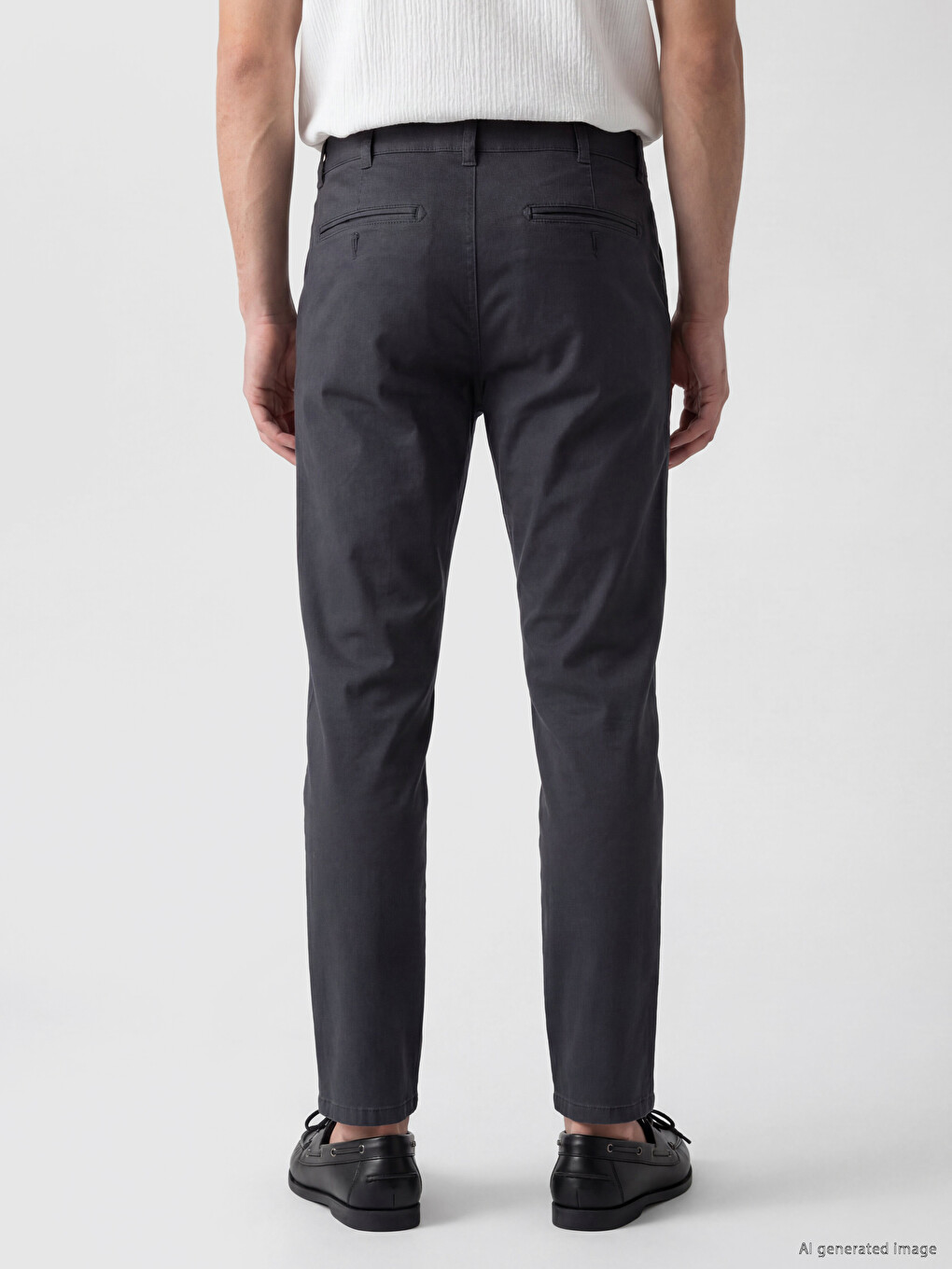 Pantalon Chino Indigo Homme-3