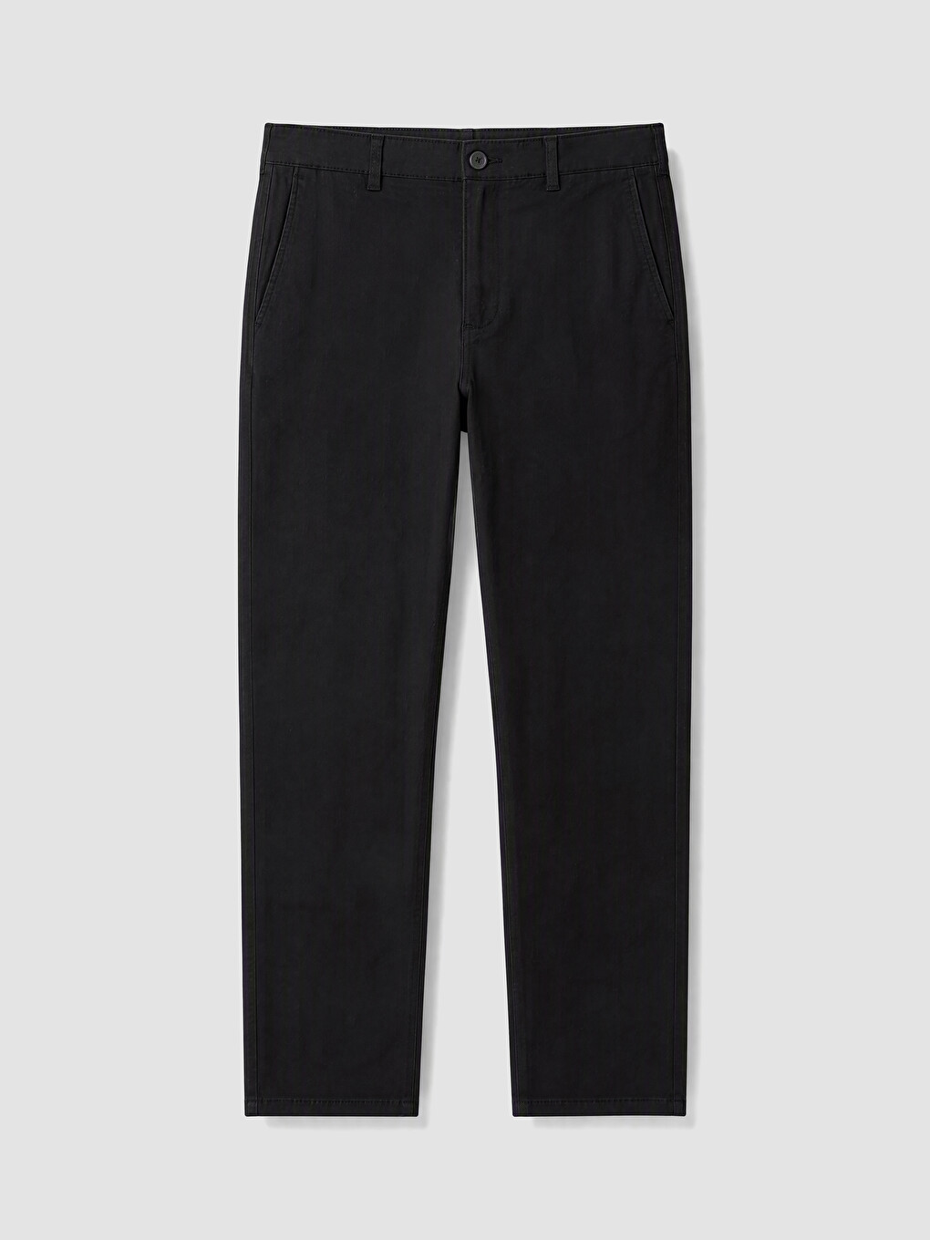 Man Black Chino Trousers-4