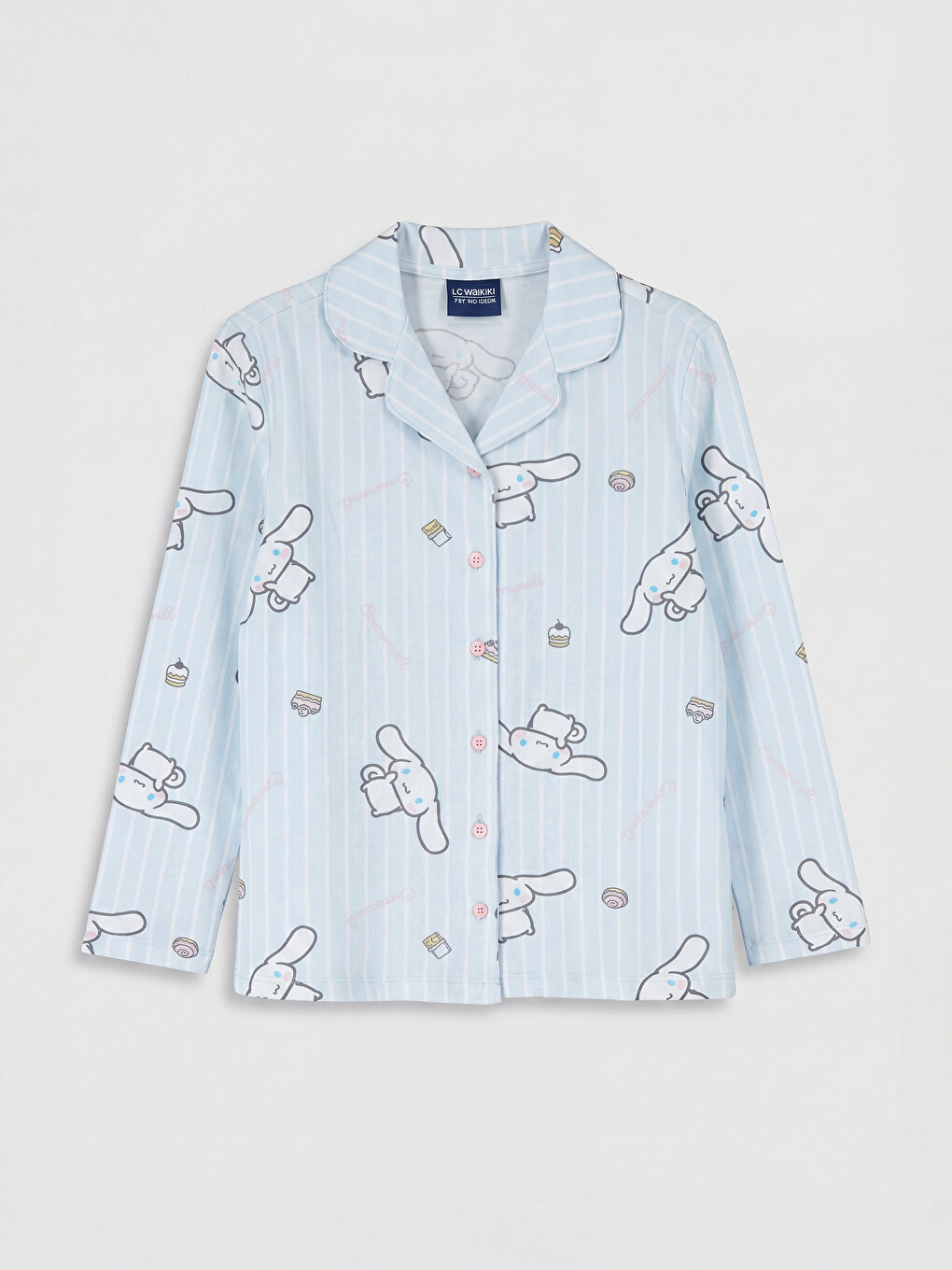Patterned Girls' Pyjamas Set-1