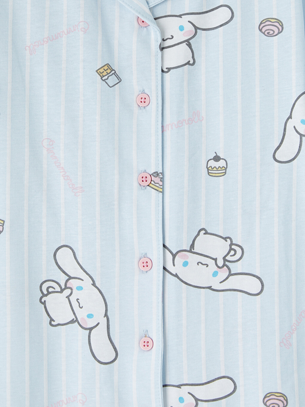 Patterned Girls' Pyjamas Set-5