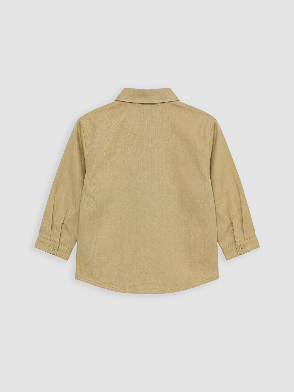 Baby Boy Beige Shirt-1