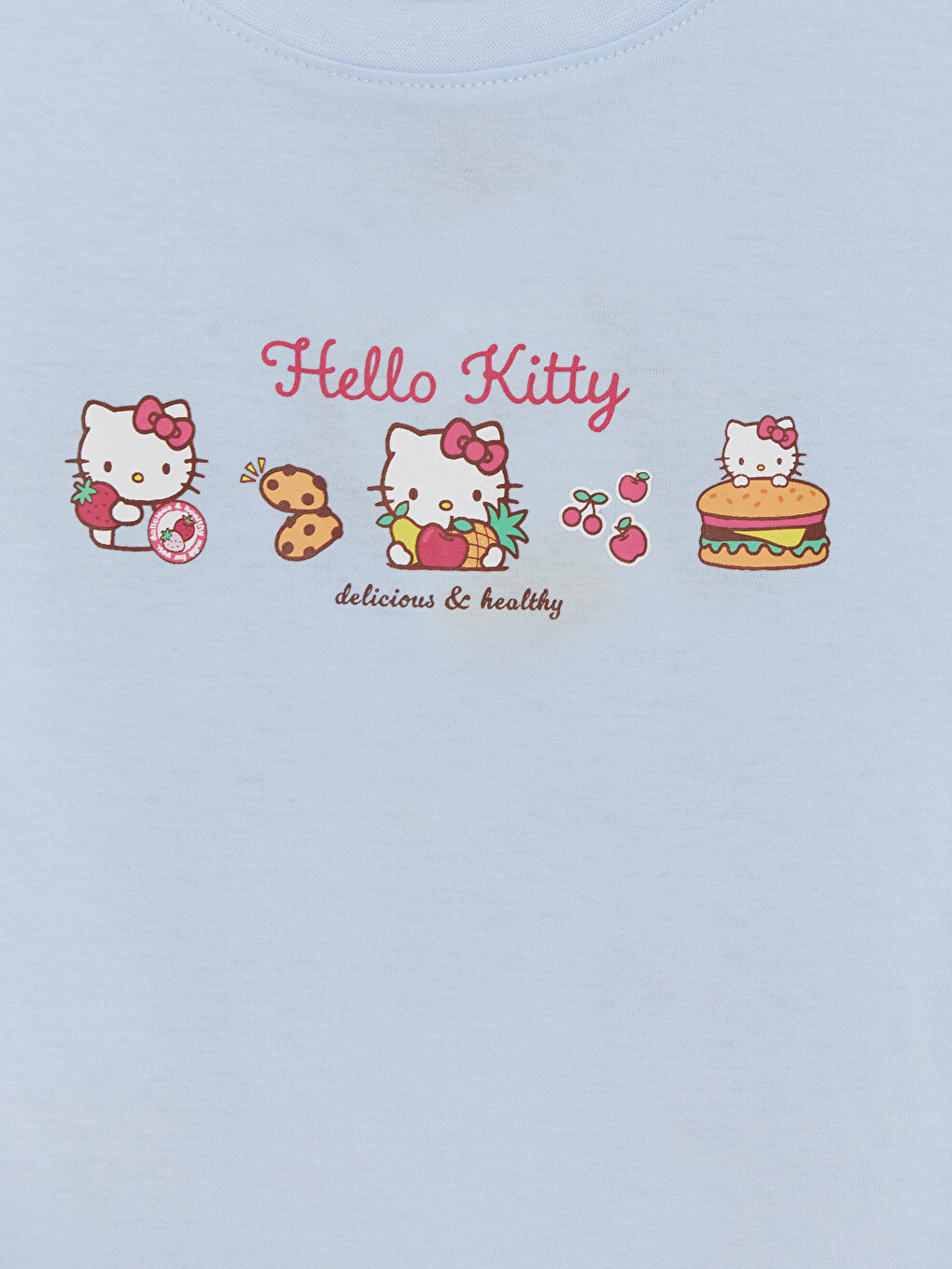 Hello Kitty Printed Girls' Pyjamas Set-3
