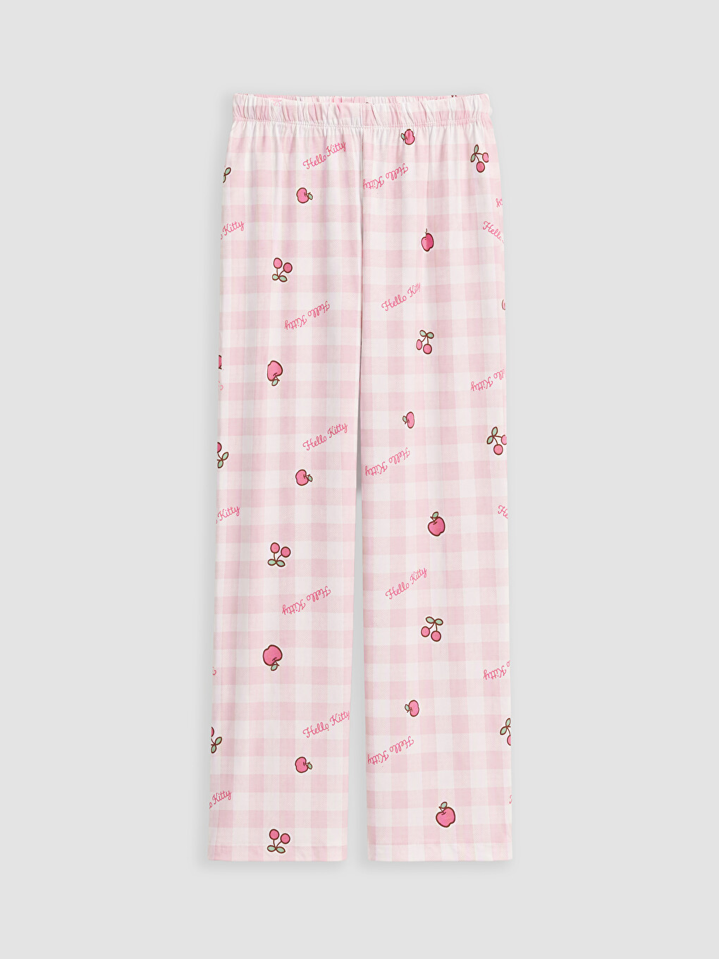 Mavi Hello Kitty Baskılı Kız Çocuk Pijama Takımı-1