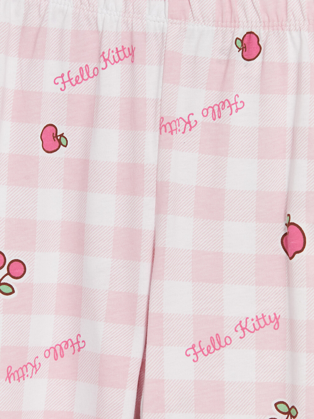 Mavi Hello Kitty Baskılı Kız Çocuk Pijama Takımı-6