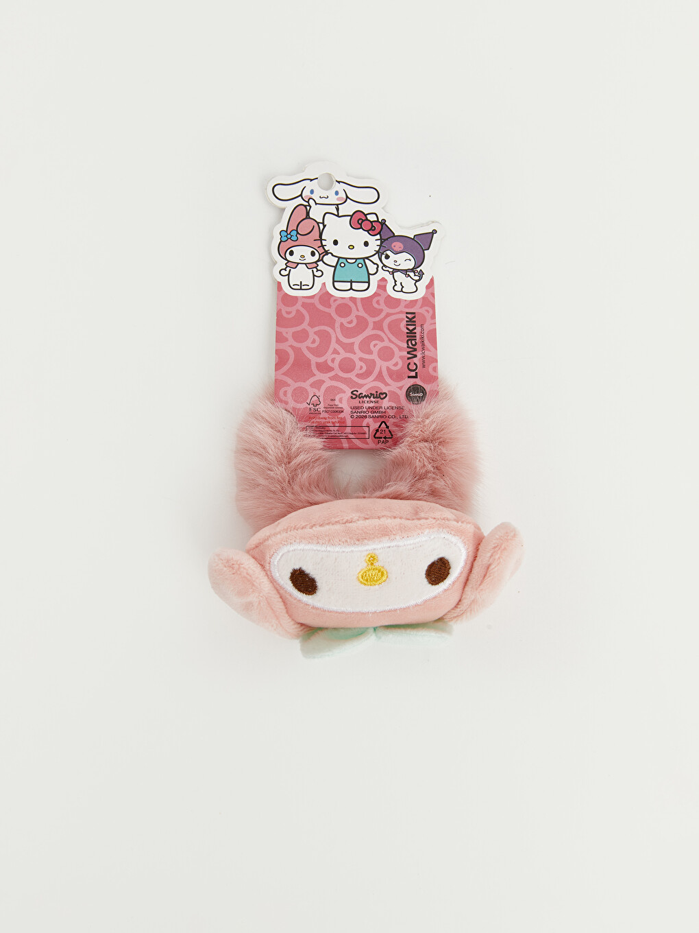 Hello Kitty Με Άδεια Λούτρινο Λαστιχάκι Μαλλιών 3-τεμάχια-3