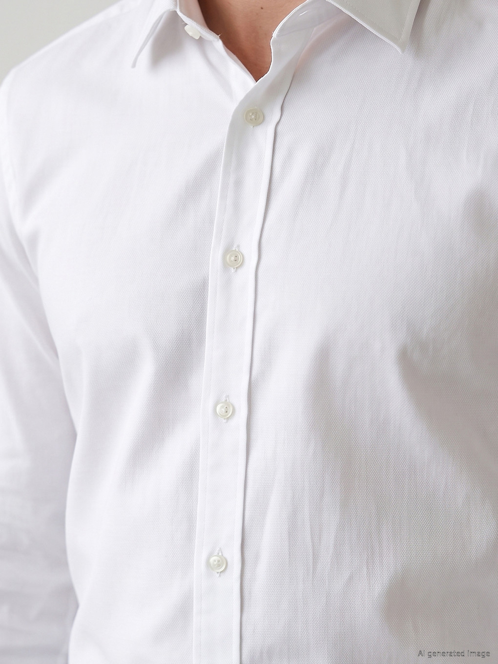Slim Fit Dobby Men's Shirt-2