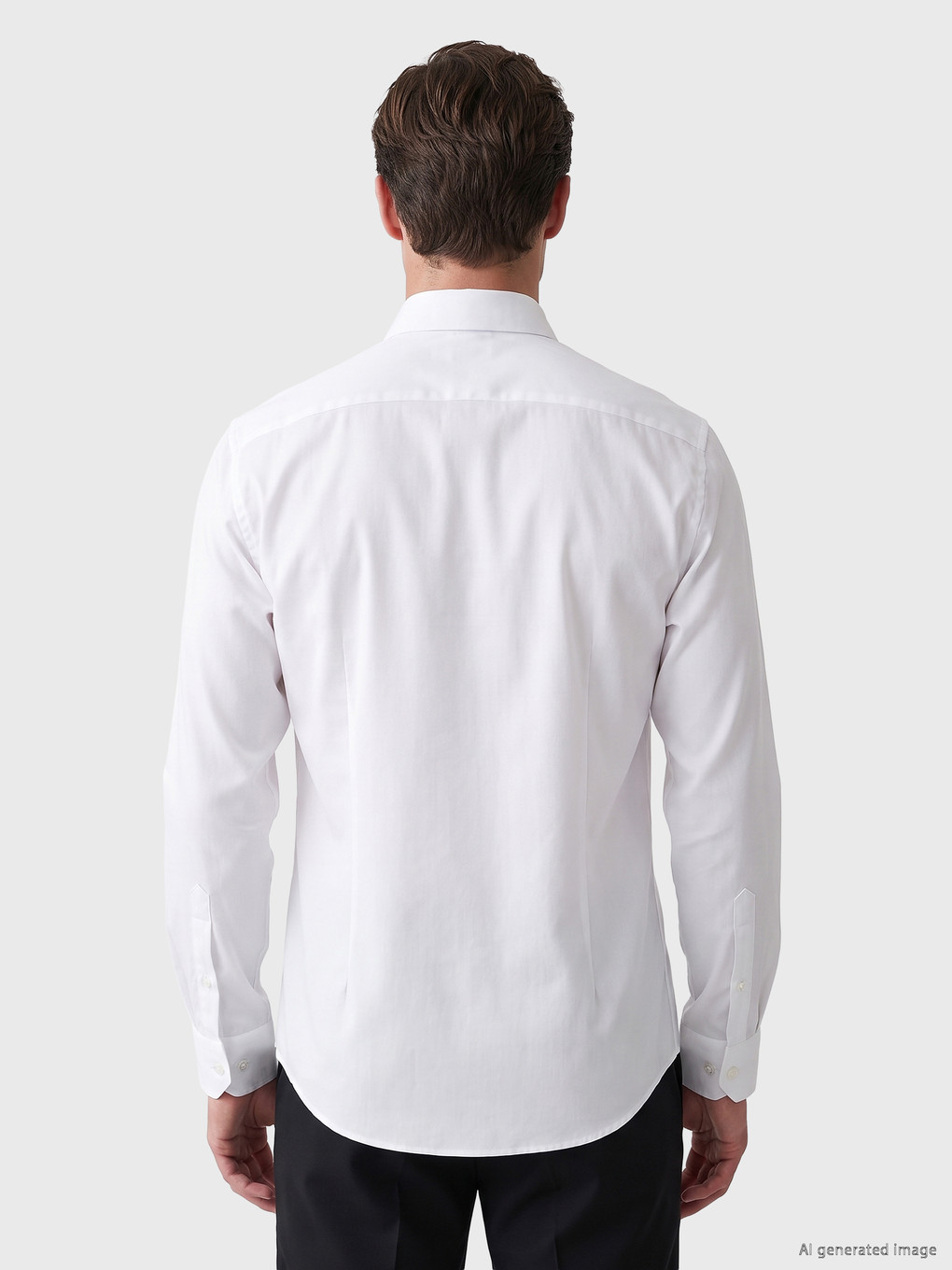Slim Fit Dobby Men's Shirt-3