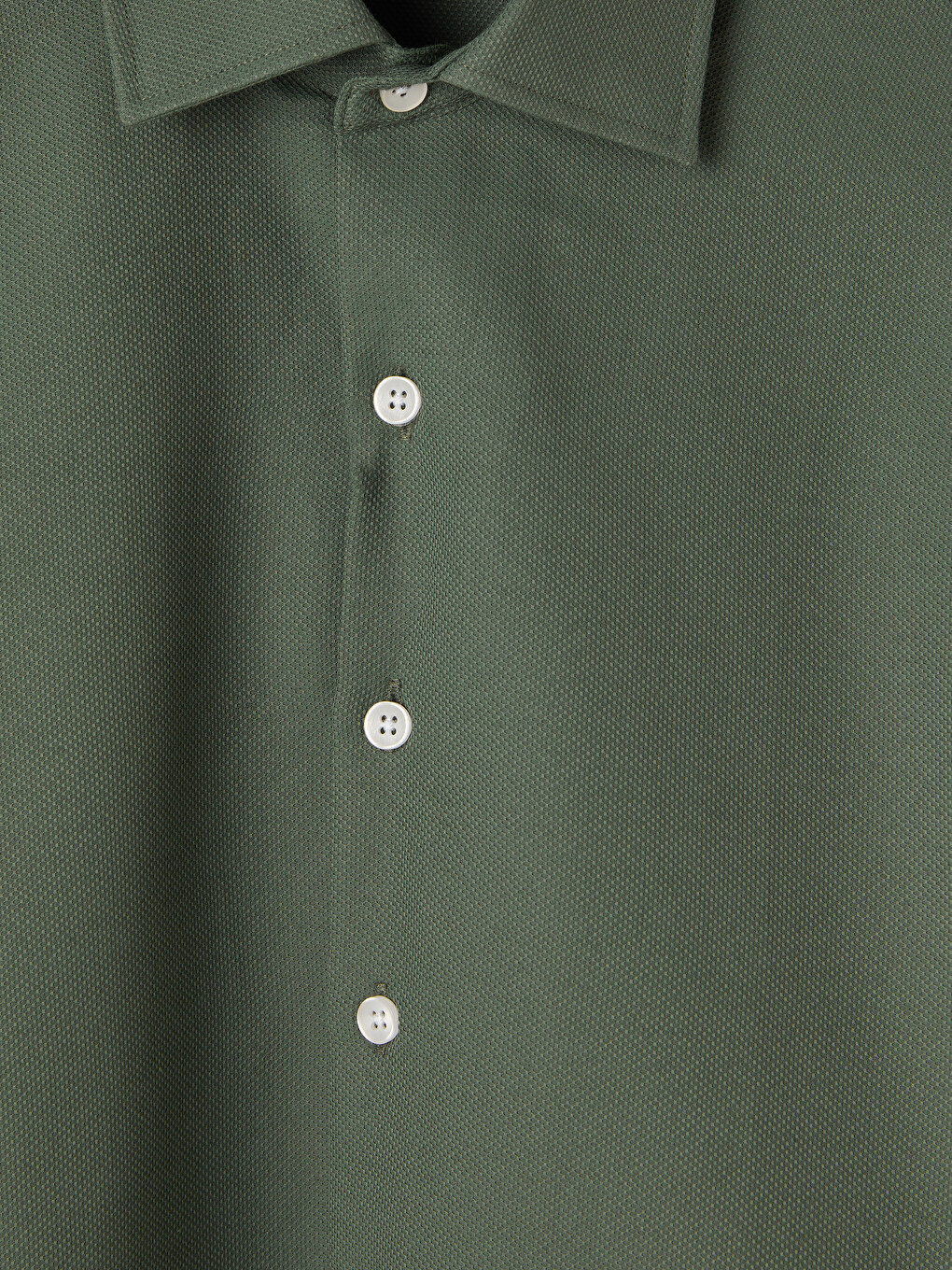 Slim Fit Dobby Men's Shirt-2