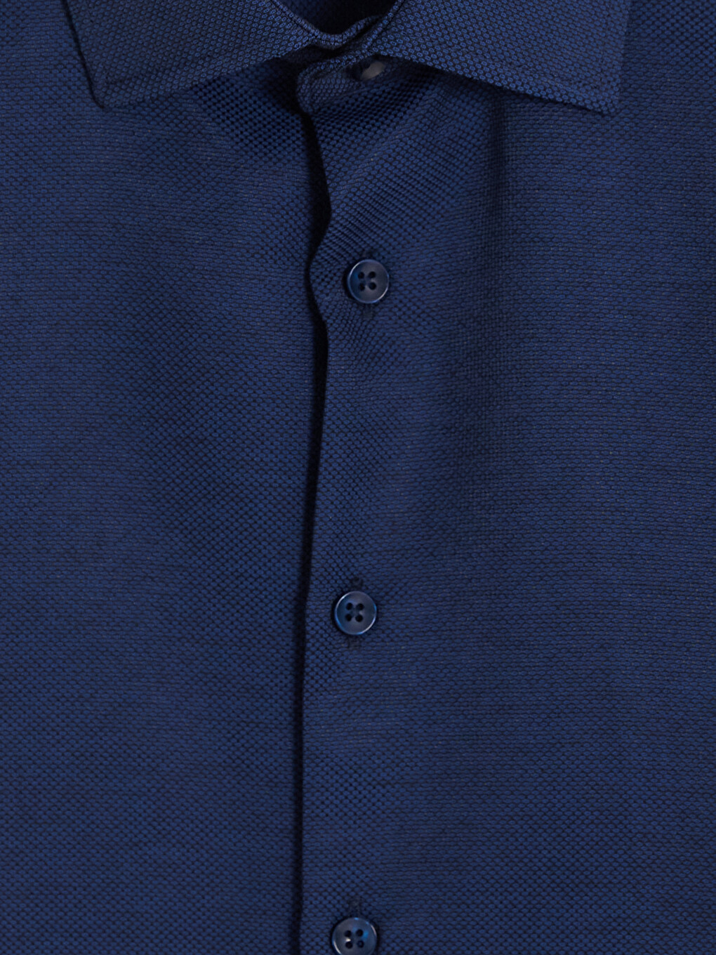 Slim Fit Dobby Men's Shirt-5