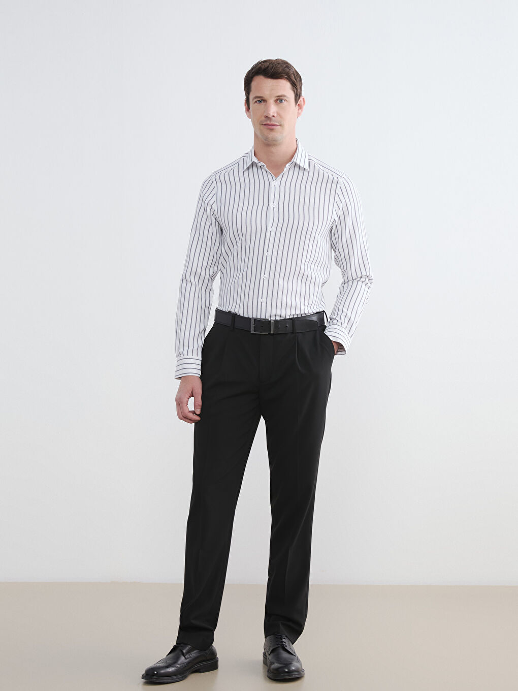 Muškarac TAMNO PLAVA Košulja-1