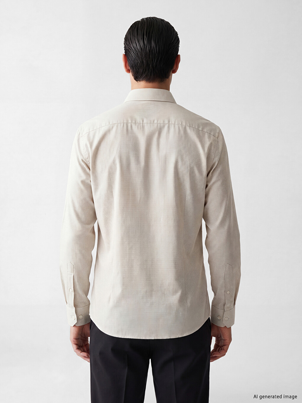 Chemise Beige Homme-2