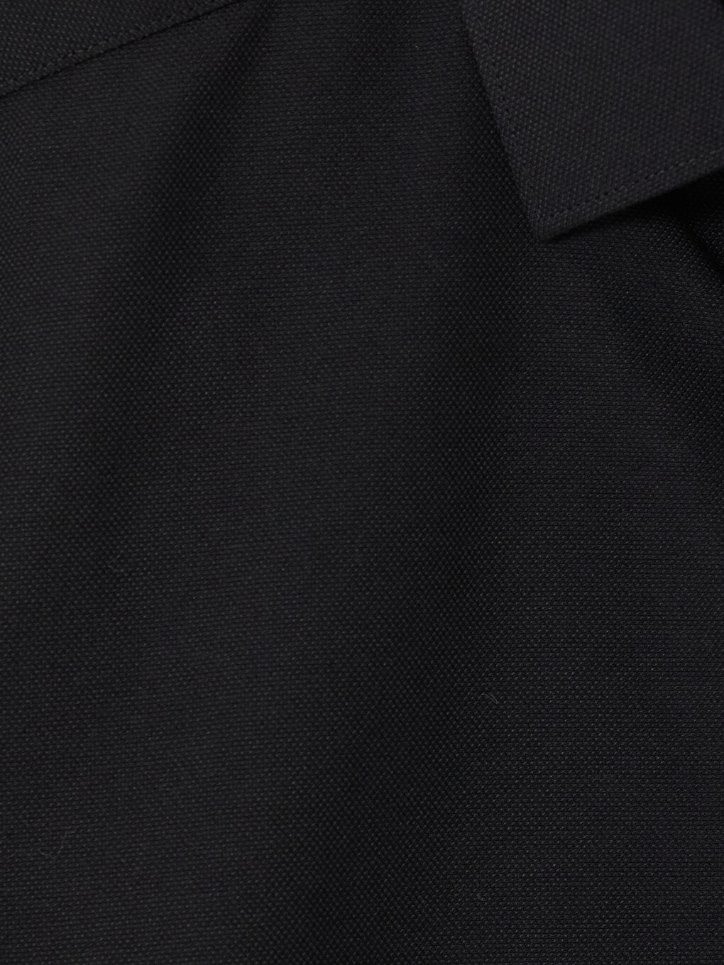 Siyah Slim Fit Erkek Oxford Gömlek-4