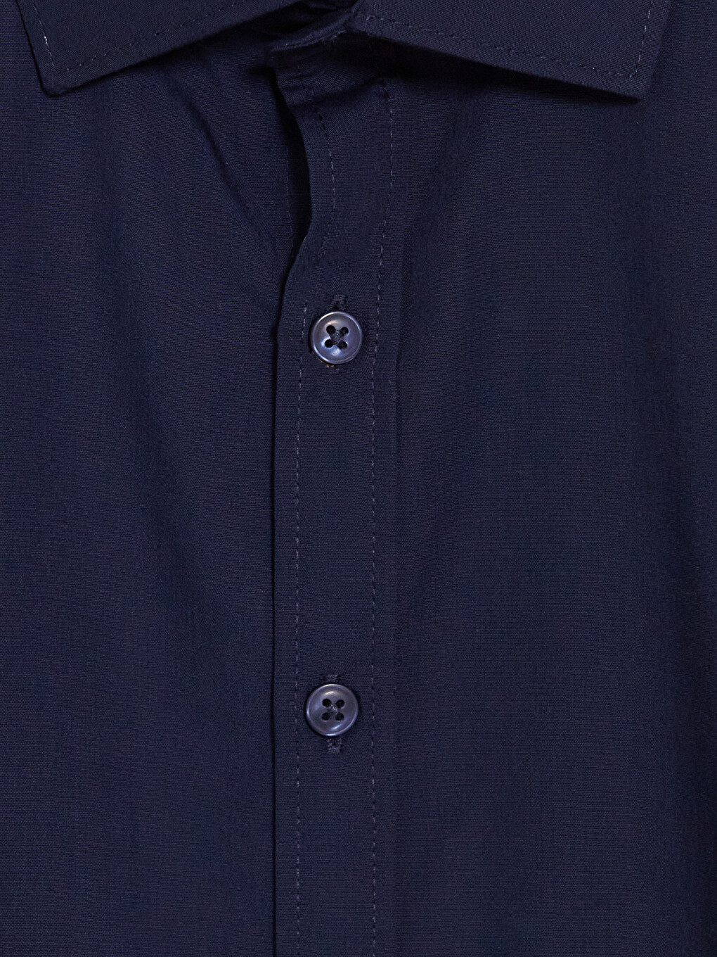 Slim Fit Poplin Men's Shirt-4