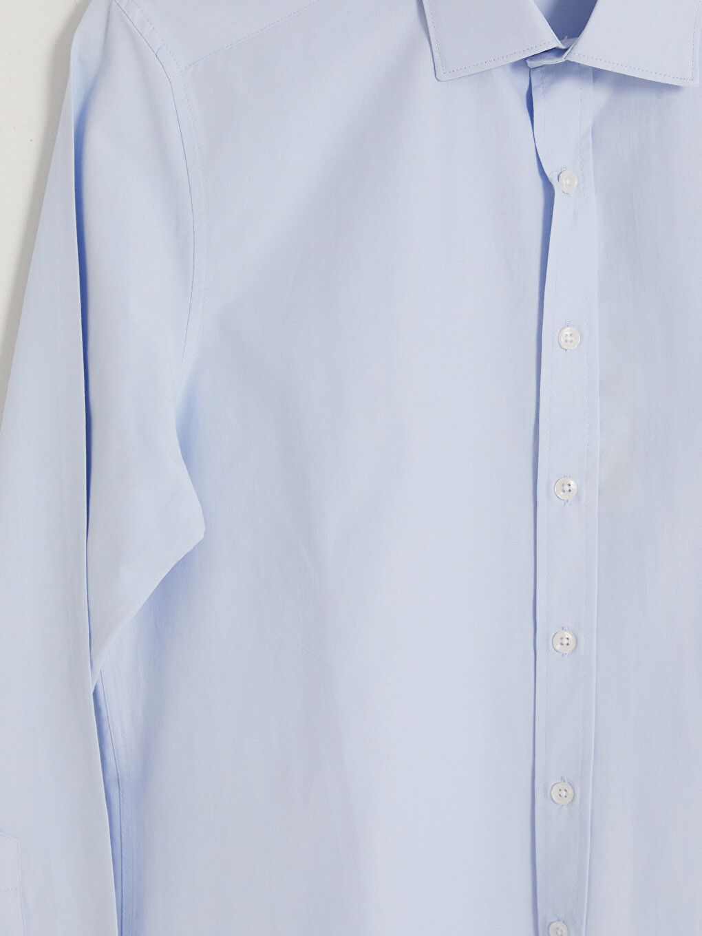 Mavi Slim Fit Poplin Erkek Gömlek-5