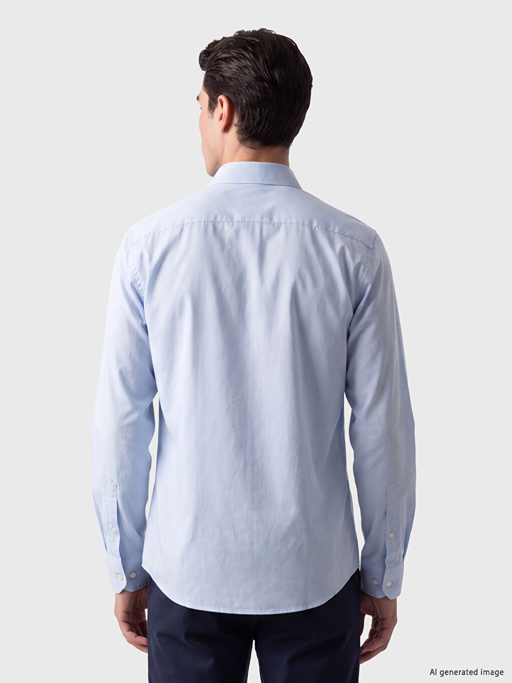 Mavi Slim Fit Poplin Erkek Gömlek-2