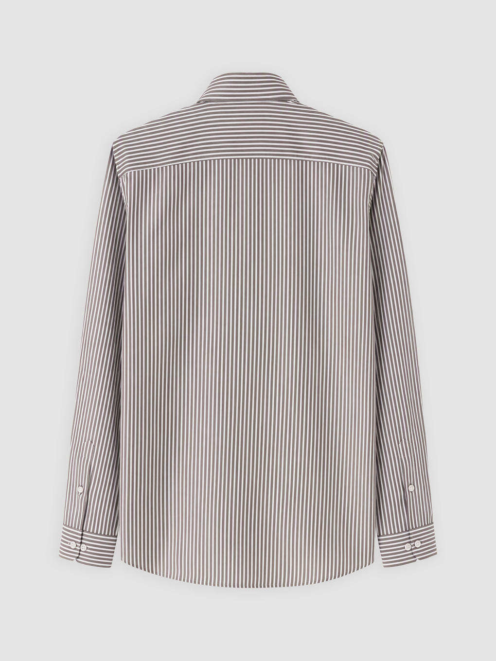 Slim Fit Striped Twill Men's Shirt-1
