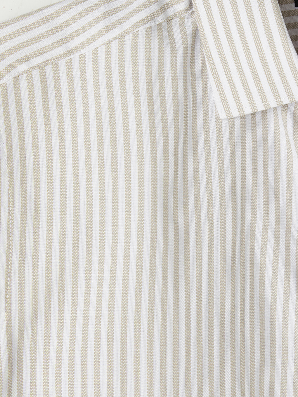 Man Beige Shirt-4