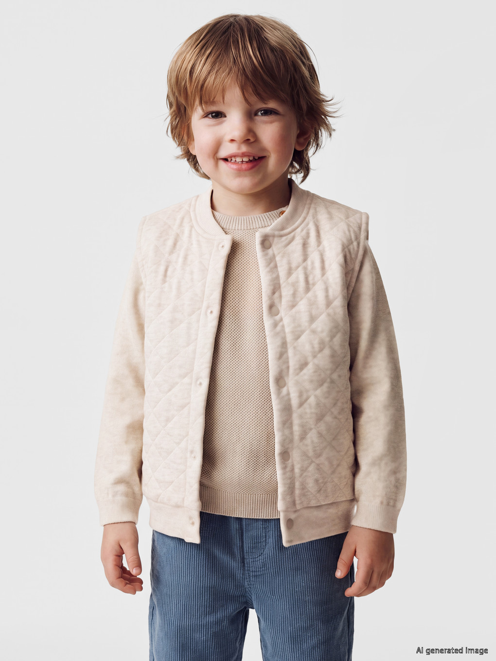  Quilted Baby Boys' Waistcoat