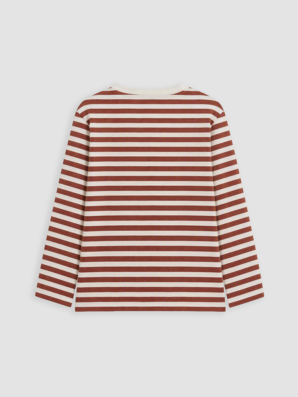 Crew Neck Striped Boys' T-shirt-2