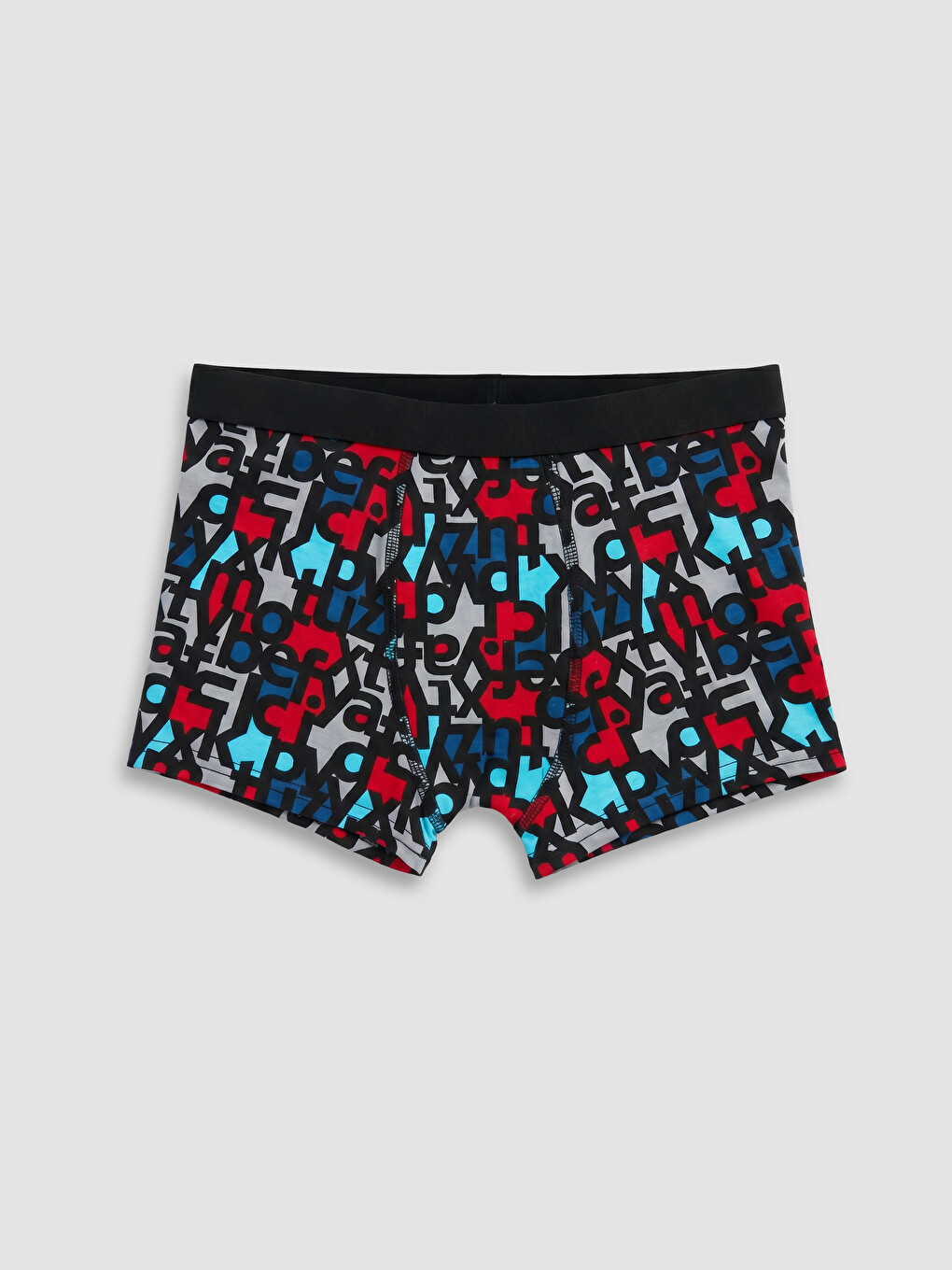 Gri Erkek Çocuk 3'lü Boxer-3