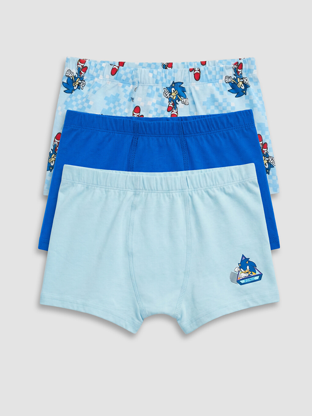 Sonic Printed Boys' Boxer 3-pack-5