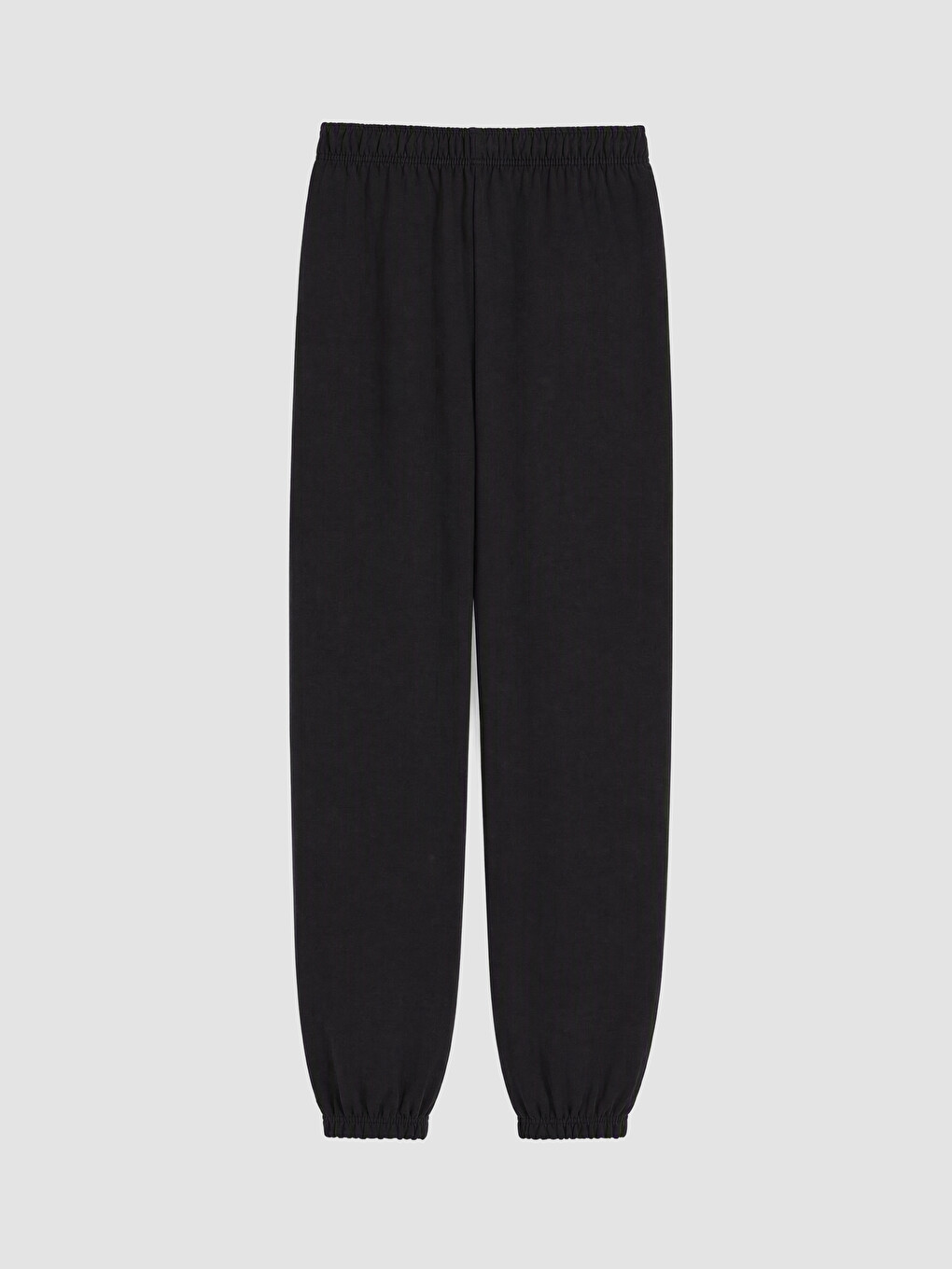 Girl Black Jogger Sweatpants-3
