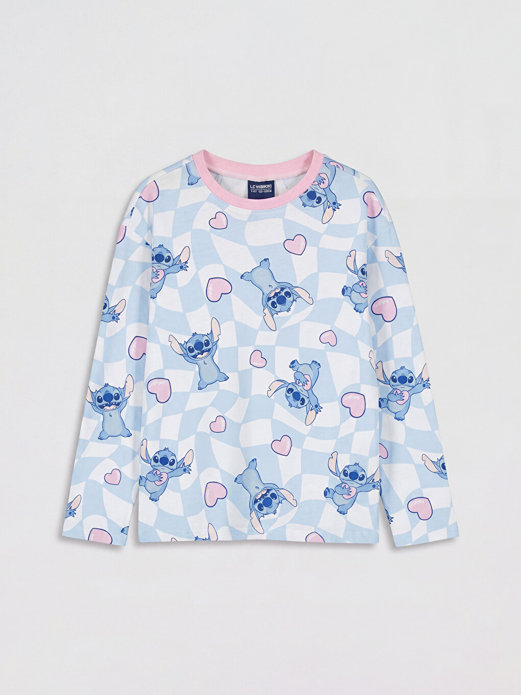 Lilo & Stitch Printed Girls' Pyjamas Set-1