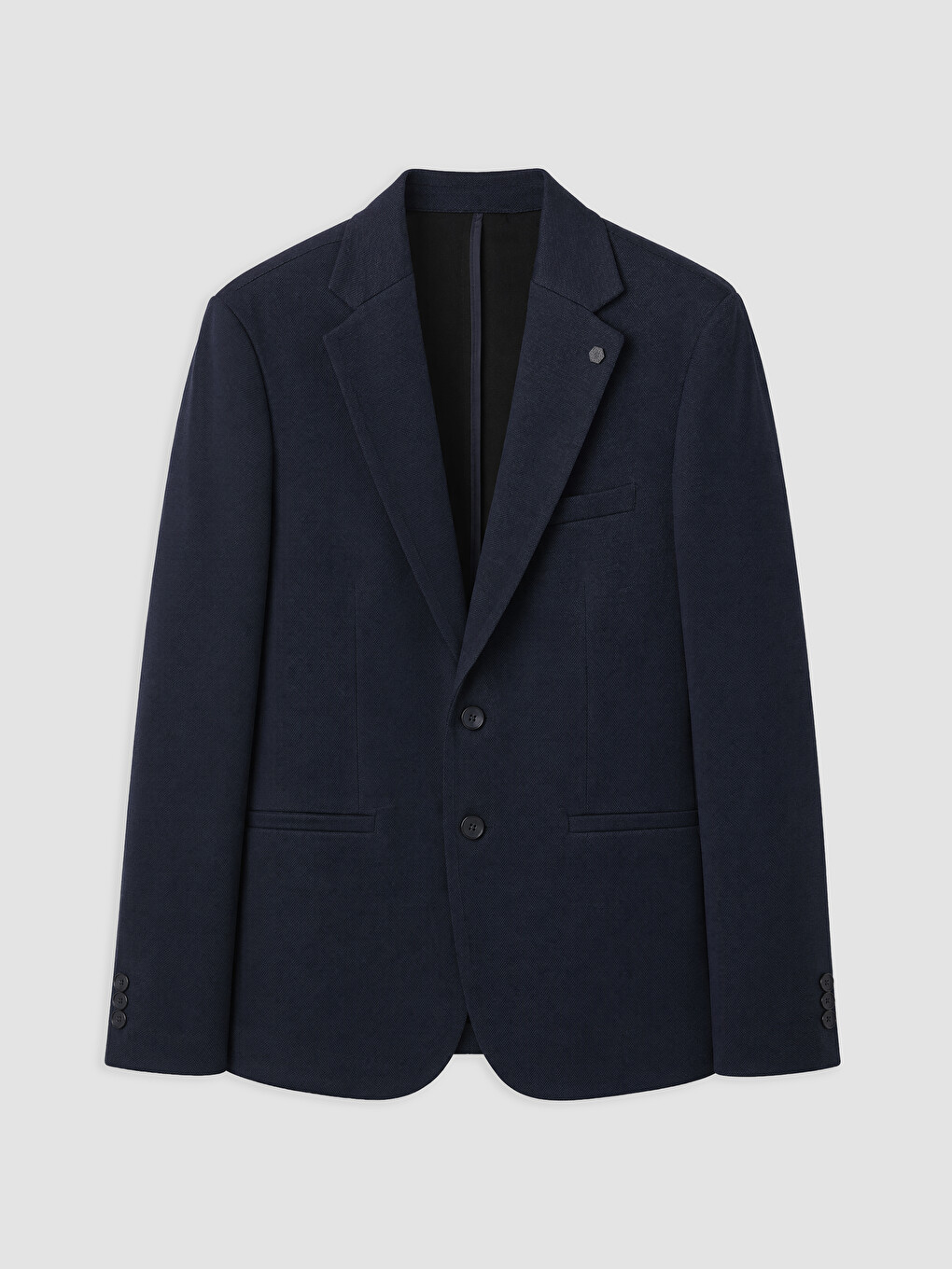 Lacivert Slim Fit Erkek Blazer Ceket-3