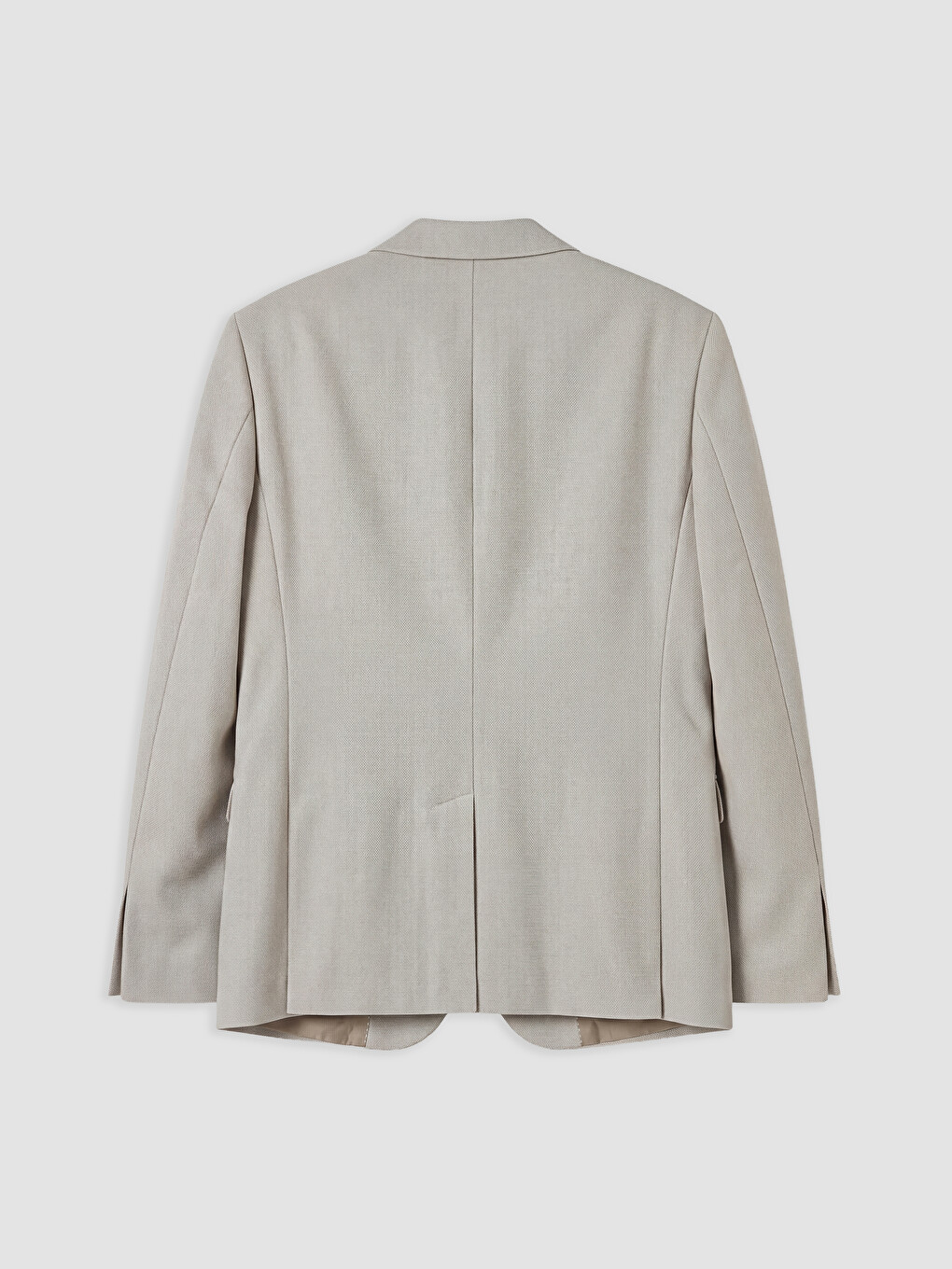 Bej Slim Fit Erkek Blazer Ceket-4