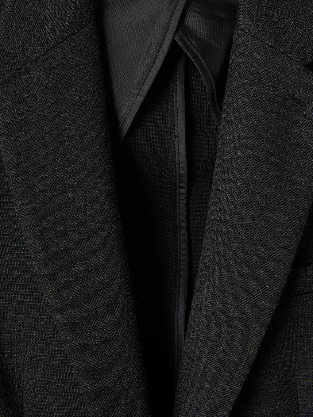 Siyah Slim Fit Erkek Blazer Ceket-4