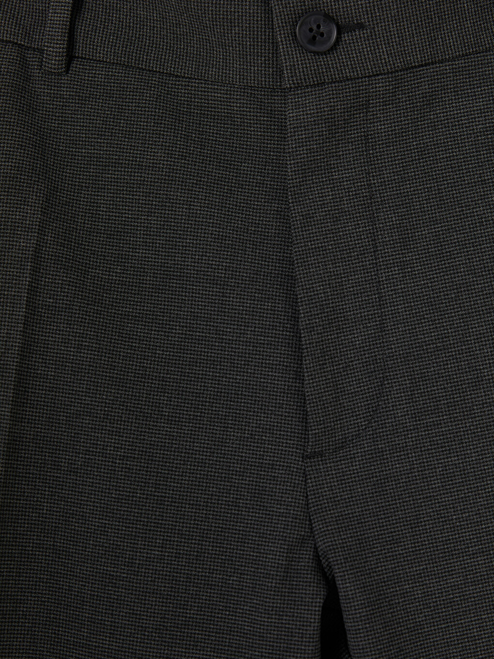 Slim Fit Pleated Men's Fabric Trousers-6