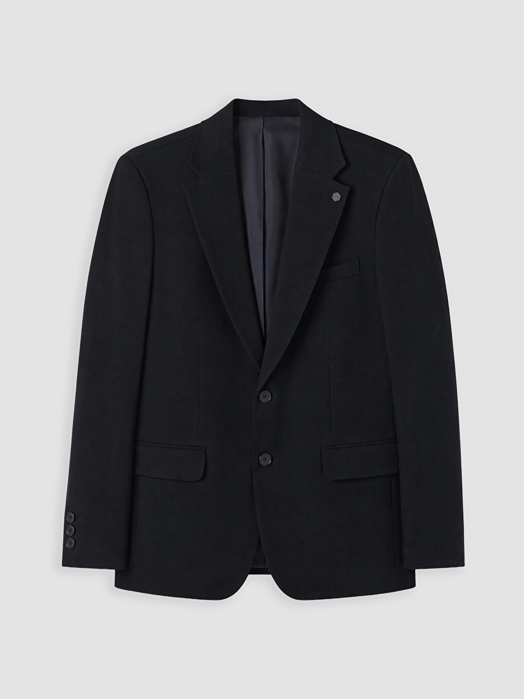 Lacivert Regular Fit Erkek Blazer Ceket