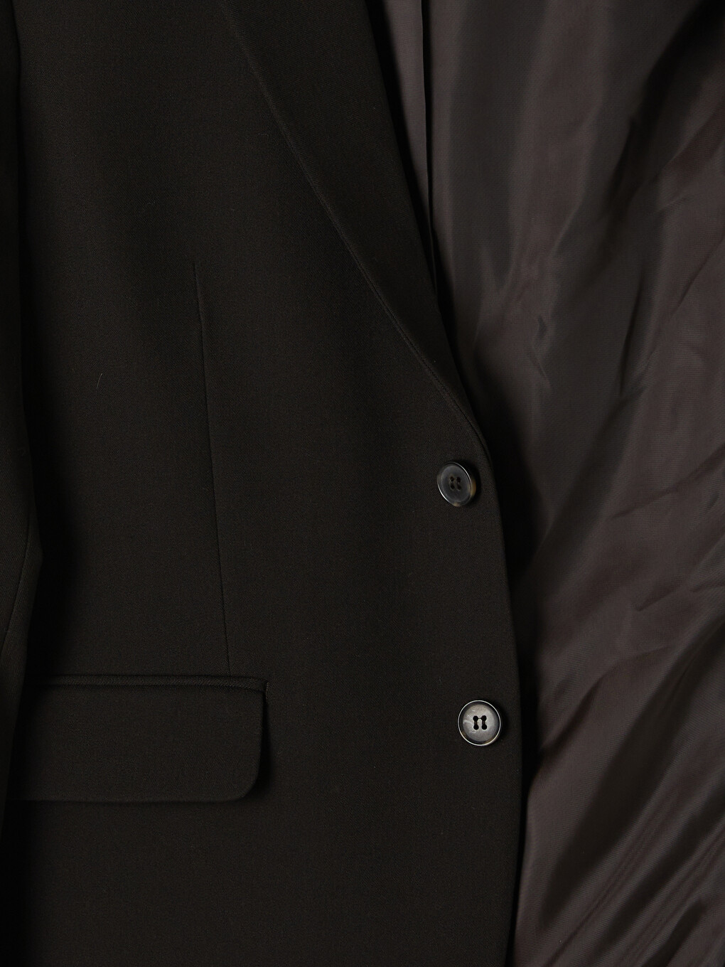 Kahverengi Regular Fit Erkek Blazer Ceket-6