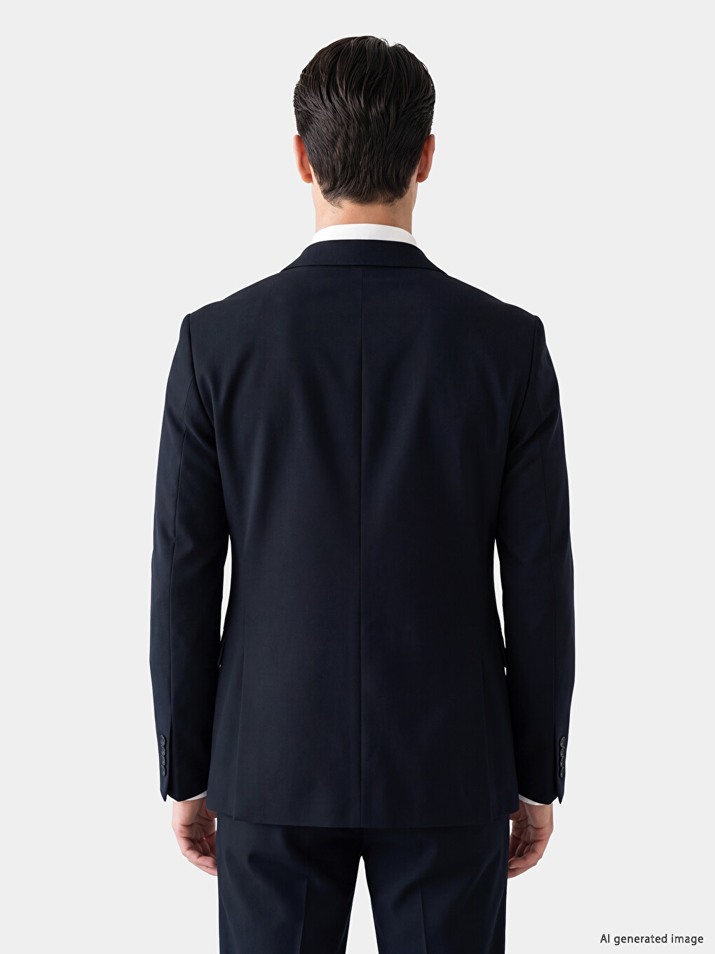 Lacivert Regular Fit Erkek Blazer Ceket-2