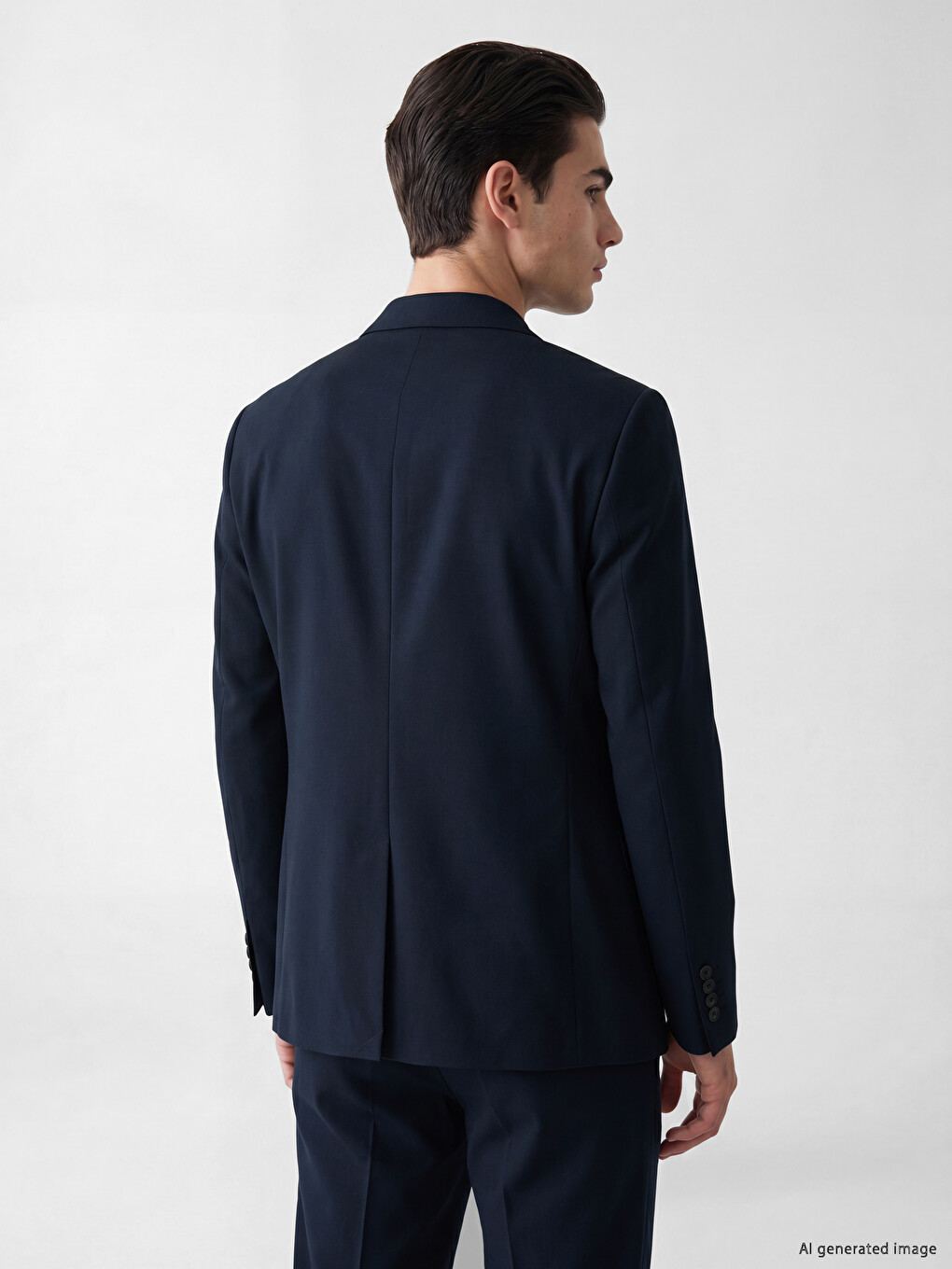 Sacou Blazer Slim Fit Bărbați-2