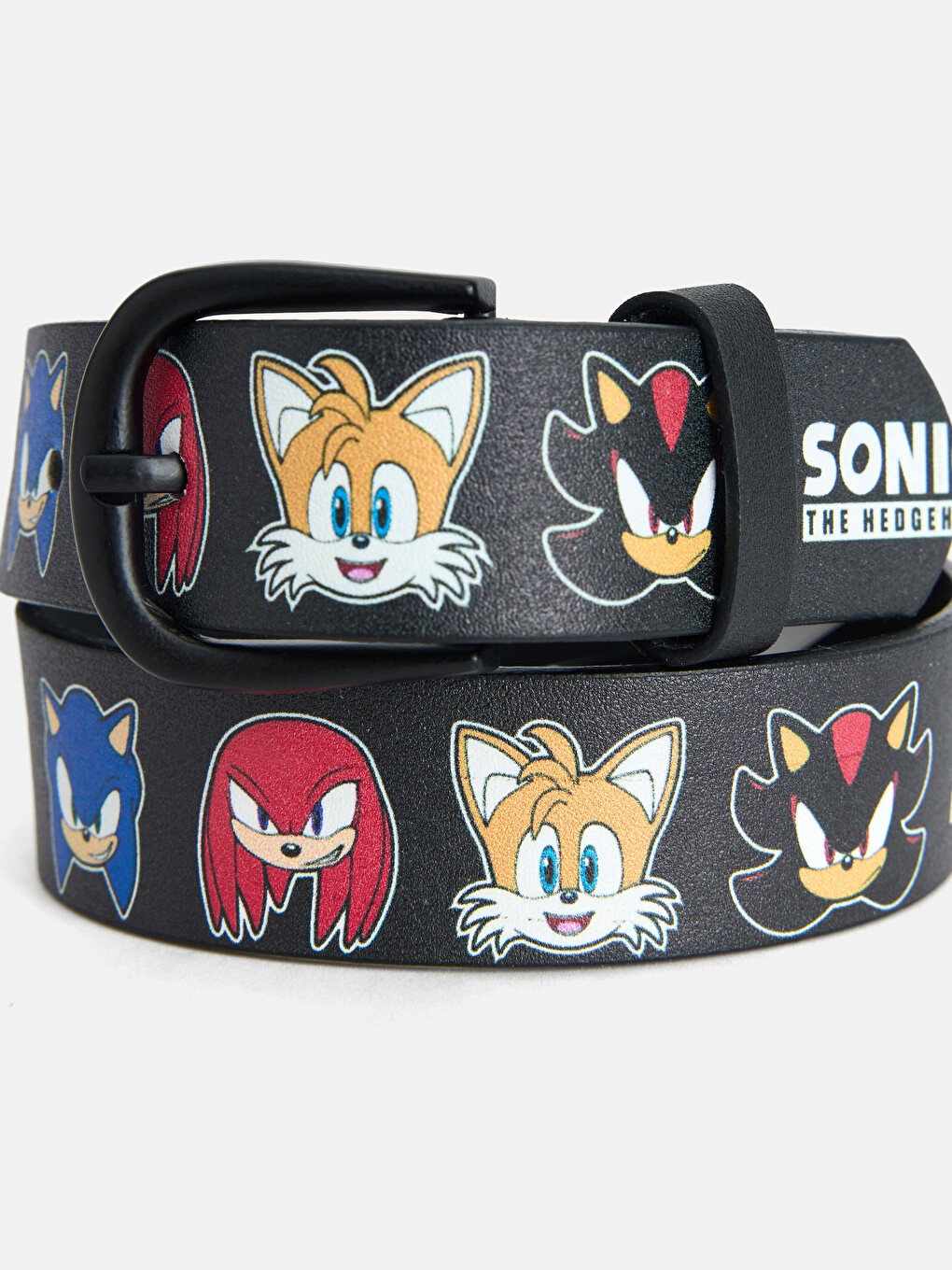 Sonic Baskılı Erkek Çocuk Kemer-1
