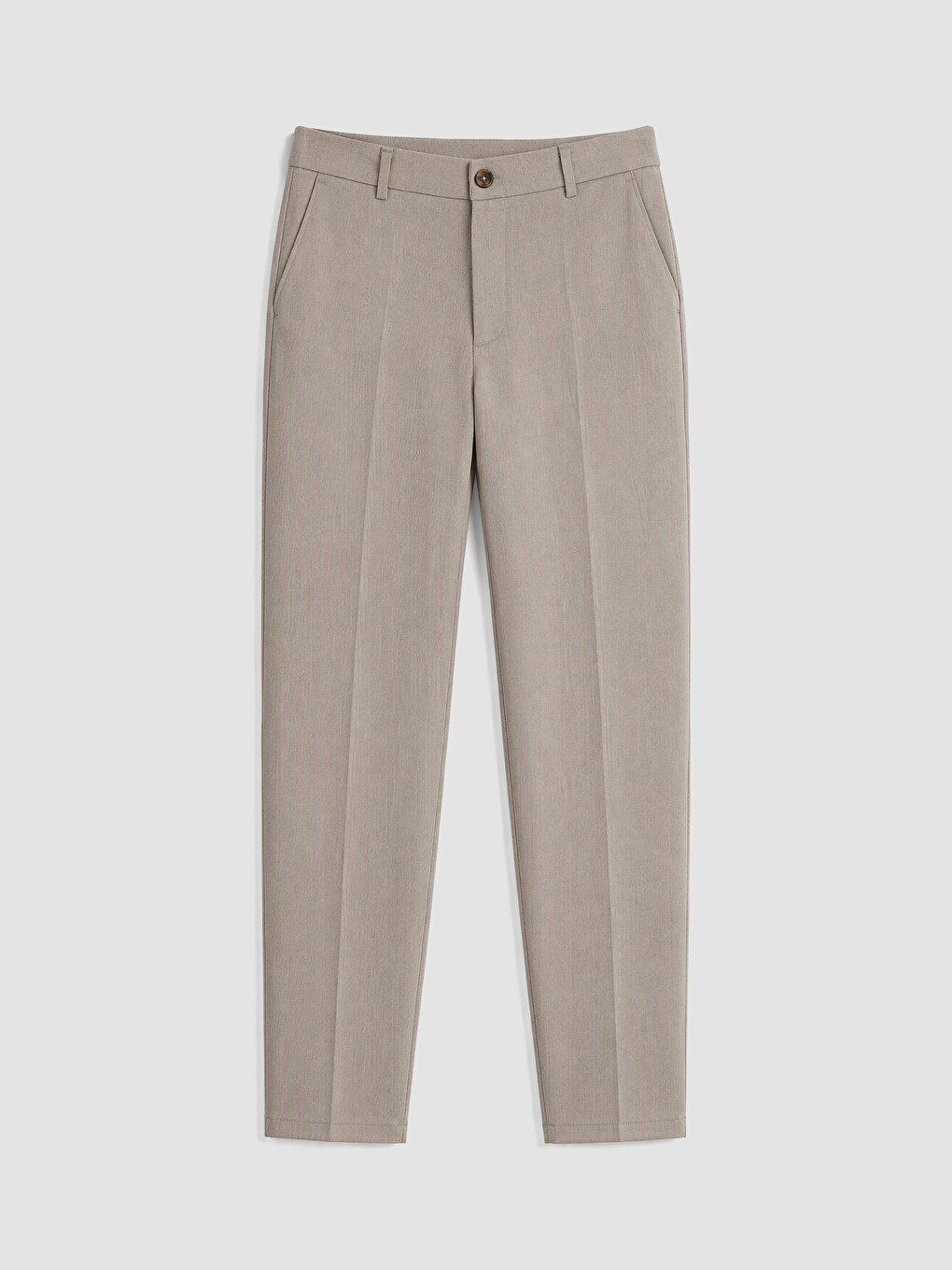 Bej Regular Fit Erkek Pantolon