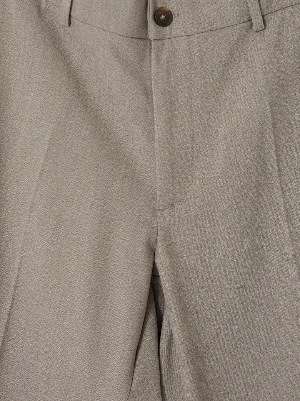 Bej Regular Fit Erkek Pantolon-1