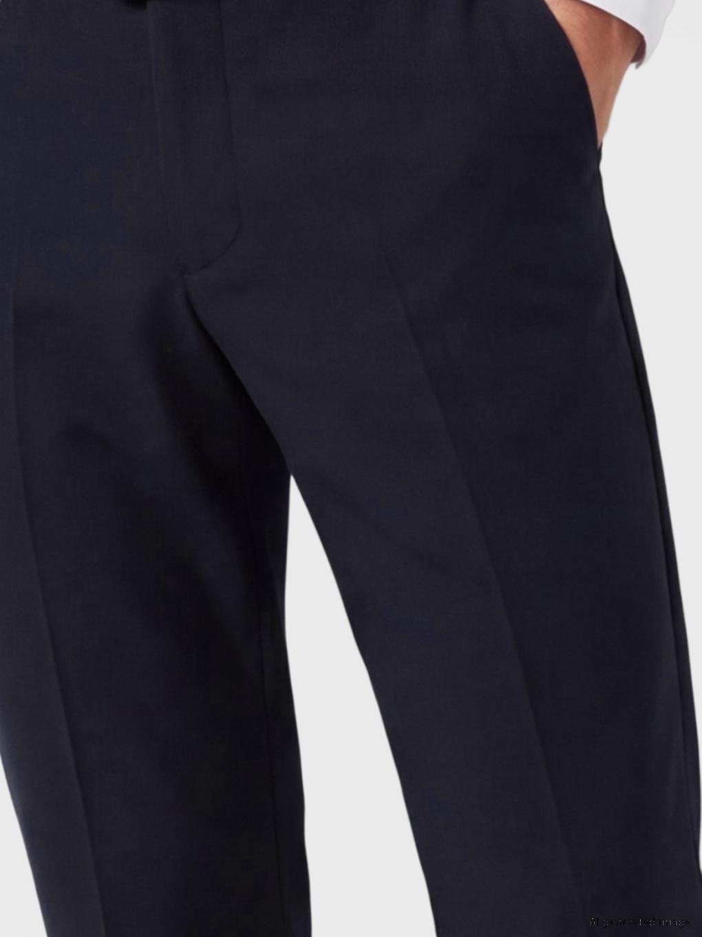Lacivert Regular Fit Erkek Pantolon-2
