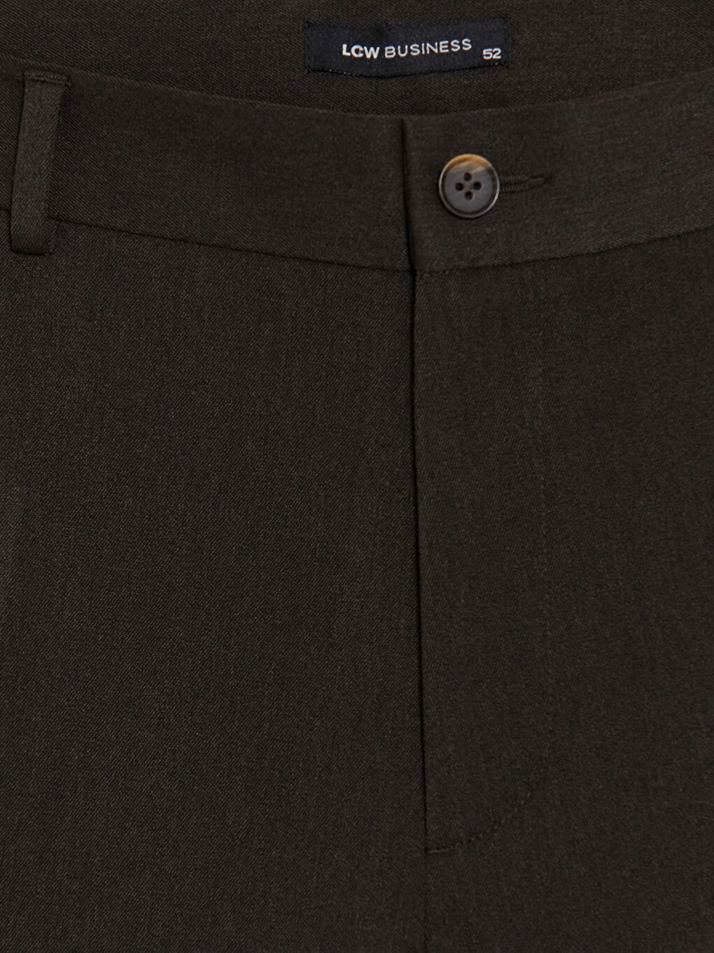 Slim Fit Men's Fabric Trousers-5