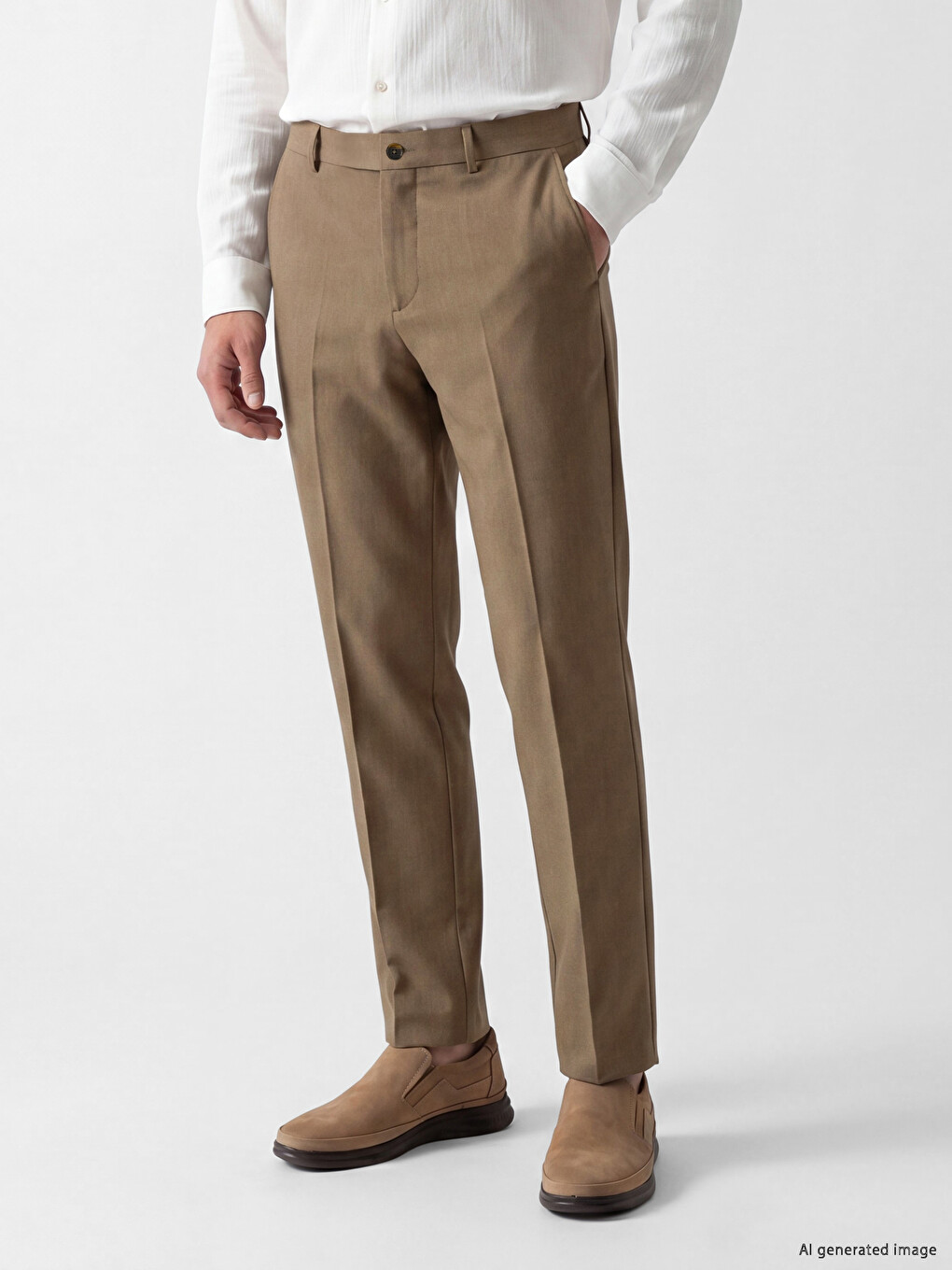 Slim Fit Men's Trousers-1