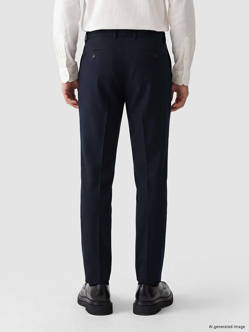 Slim Fit Men's Trousers-2
