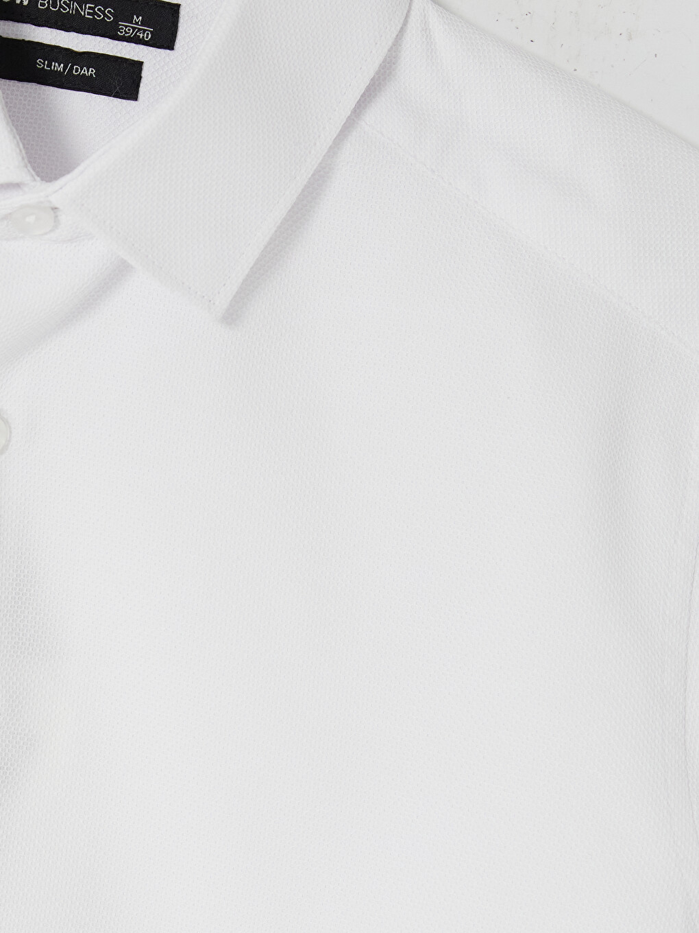 Chemise Blanc Homme-1