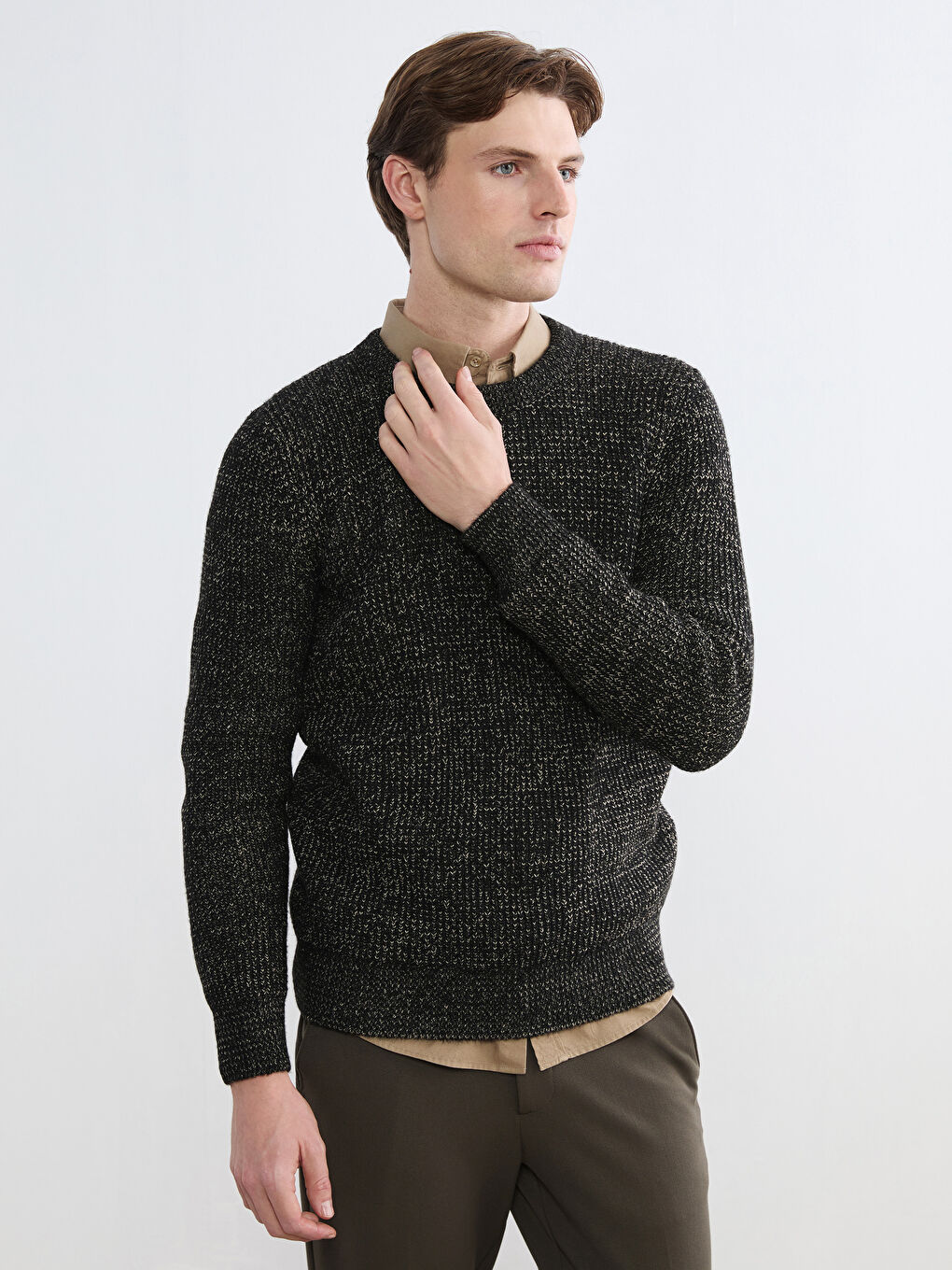 Man BEIGE Sweater