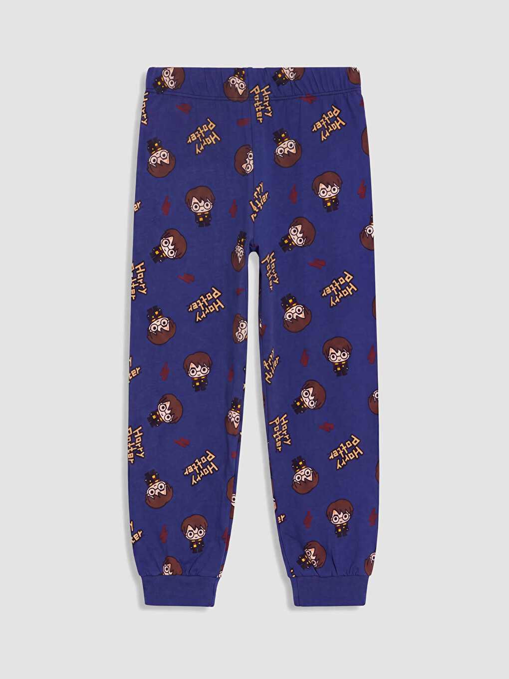 Bordo Harry Potter Baskılı Erkek Çocuk Pijama Takım-6