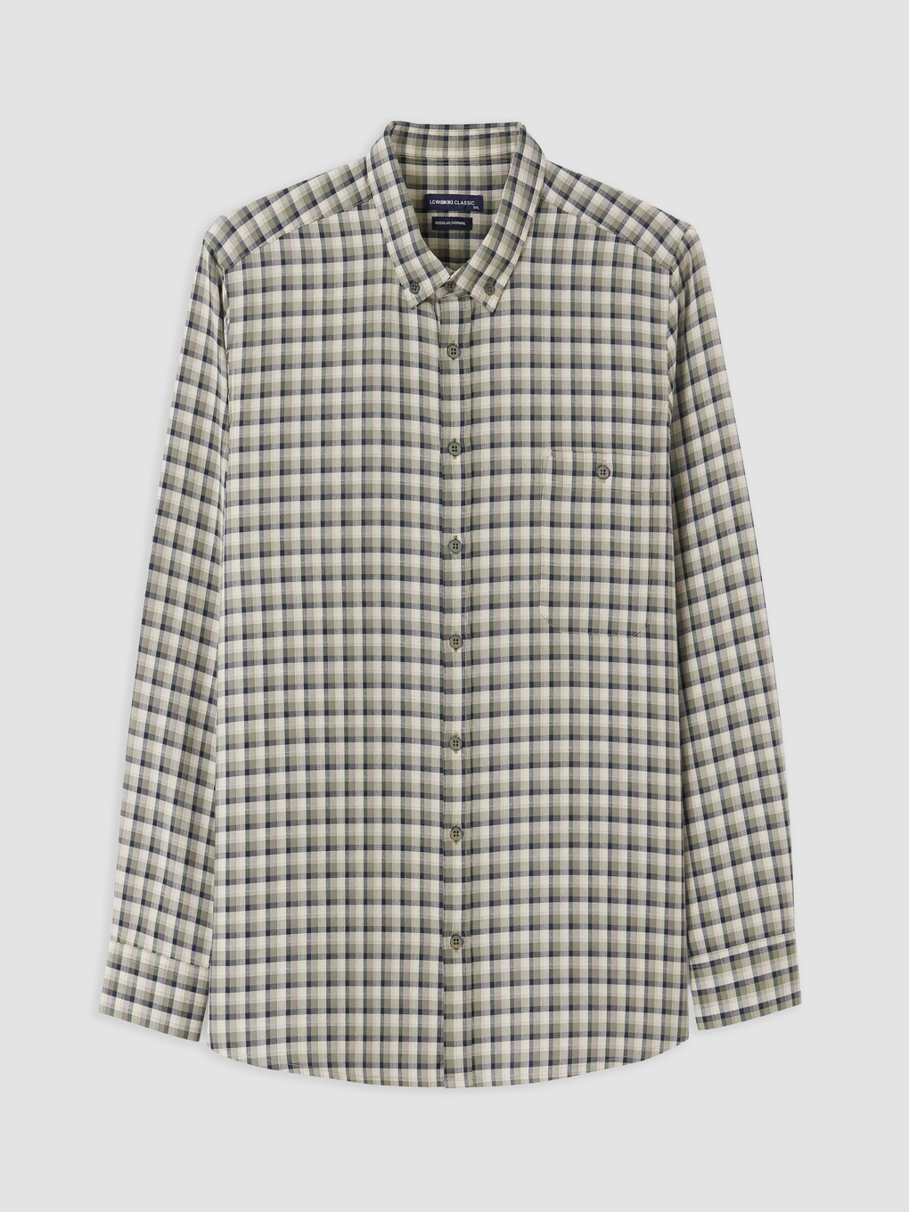 Man Green Shirt